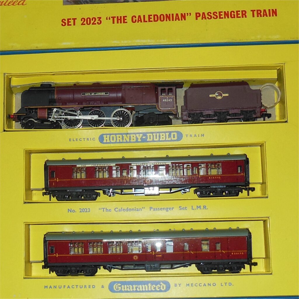 Hornby Dublo 2023 The Caledonian Passenger Train Set Antique Toy World