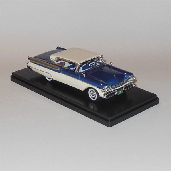 Neo Model 45875 Mercury Turnpike Cruiser Hardtop Coupe 1957 White Blue