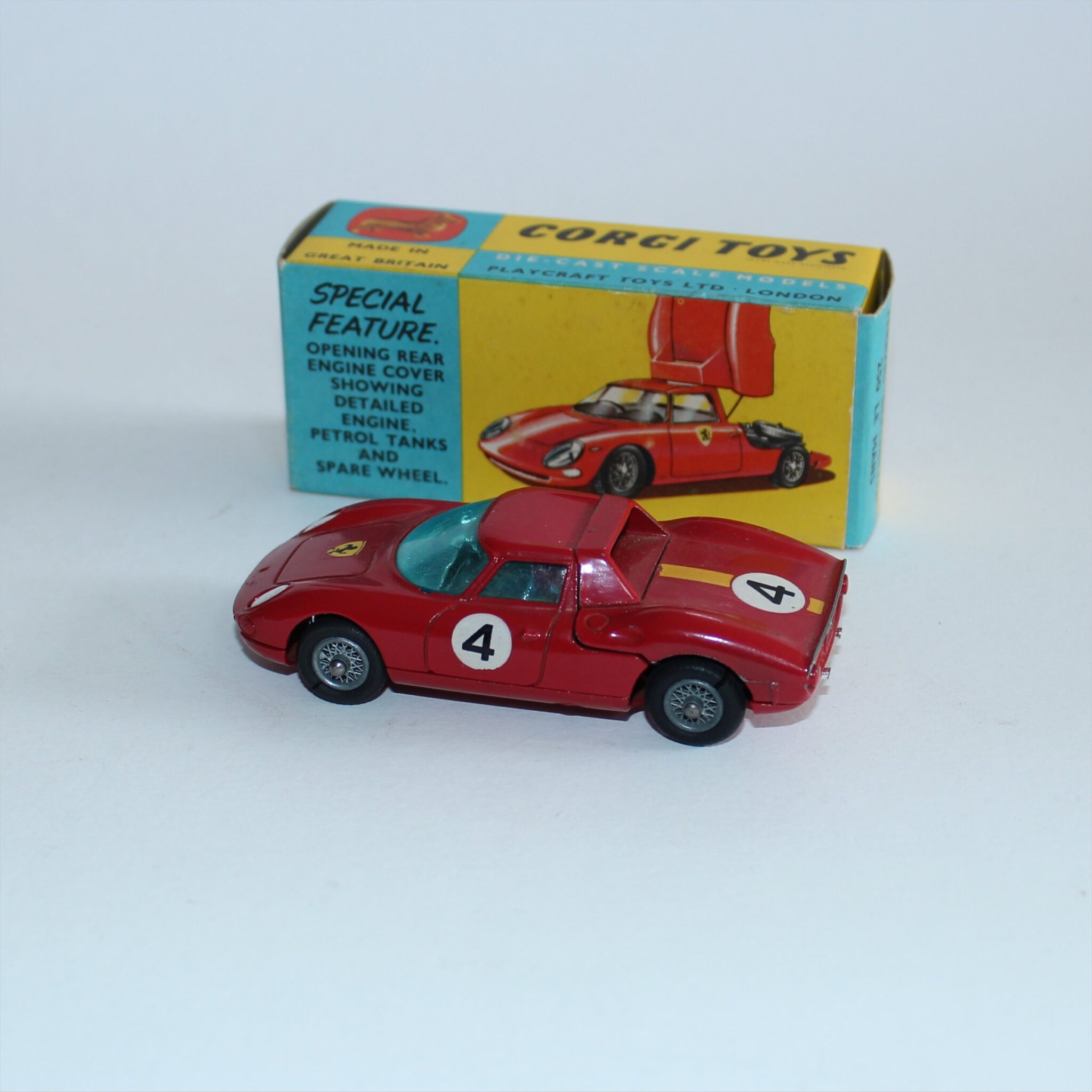 Corgi Toys 314 Ferrari Berlinetta 250 Le Mans - Antique Toy World