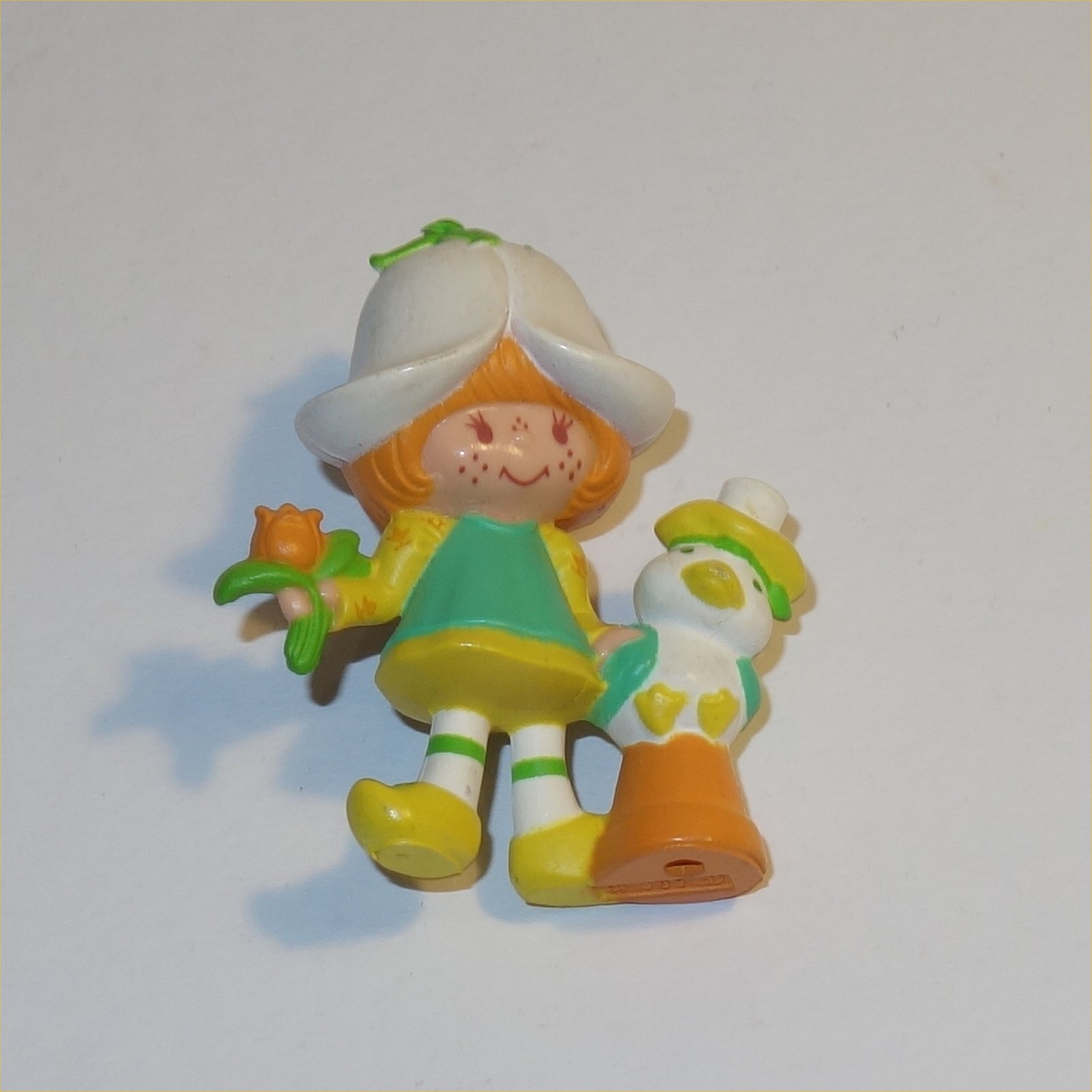 Strawberry Shortcake 1983 Mint Tulip with Marsh Mallard PVC Figurine ...