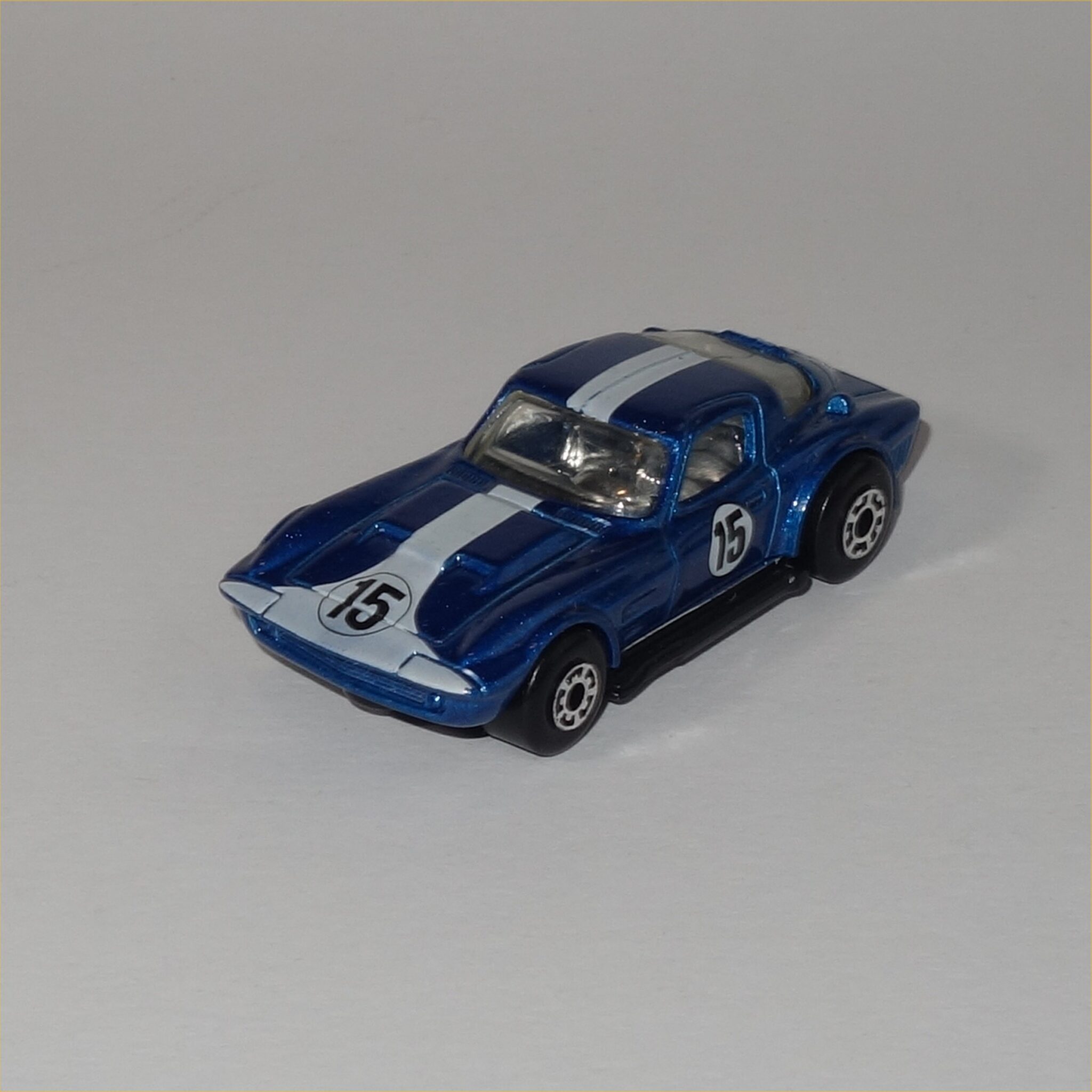 Matchbox #MB2 Chevrolet Corvette Grand Sport Blue - Antique Toy World