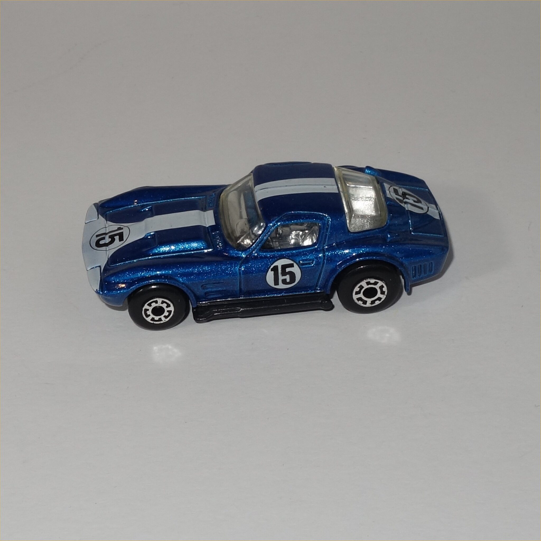 Matchbox #MB2 Chevrolet Corvette Grand Sport Blue - Antique Toy World