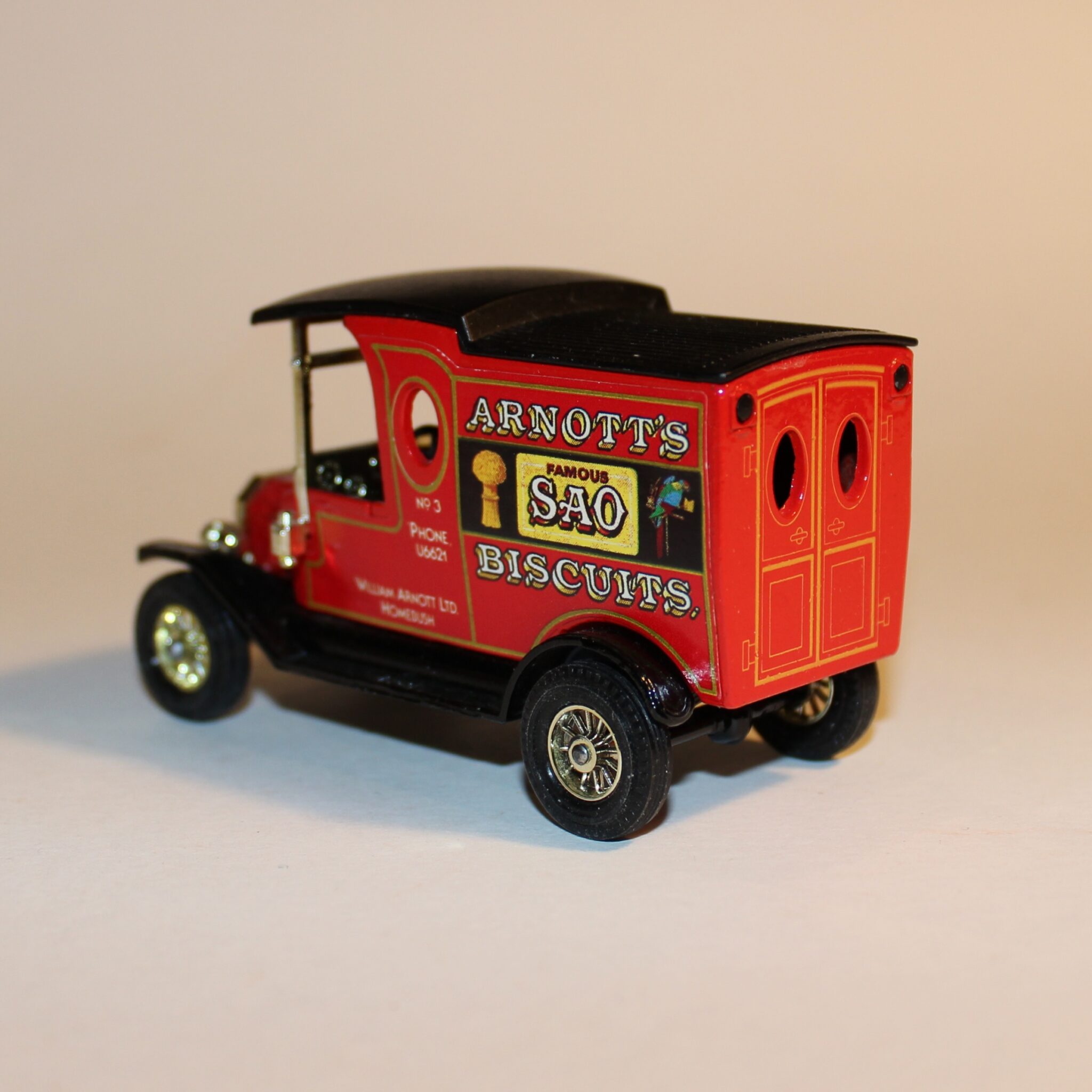 Matchbox Yesteryear Y Ford Model T Van Arnotts Livery Antique Toy World