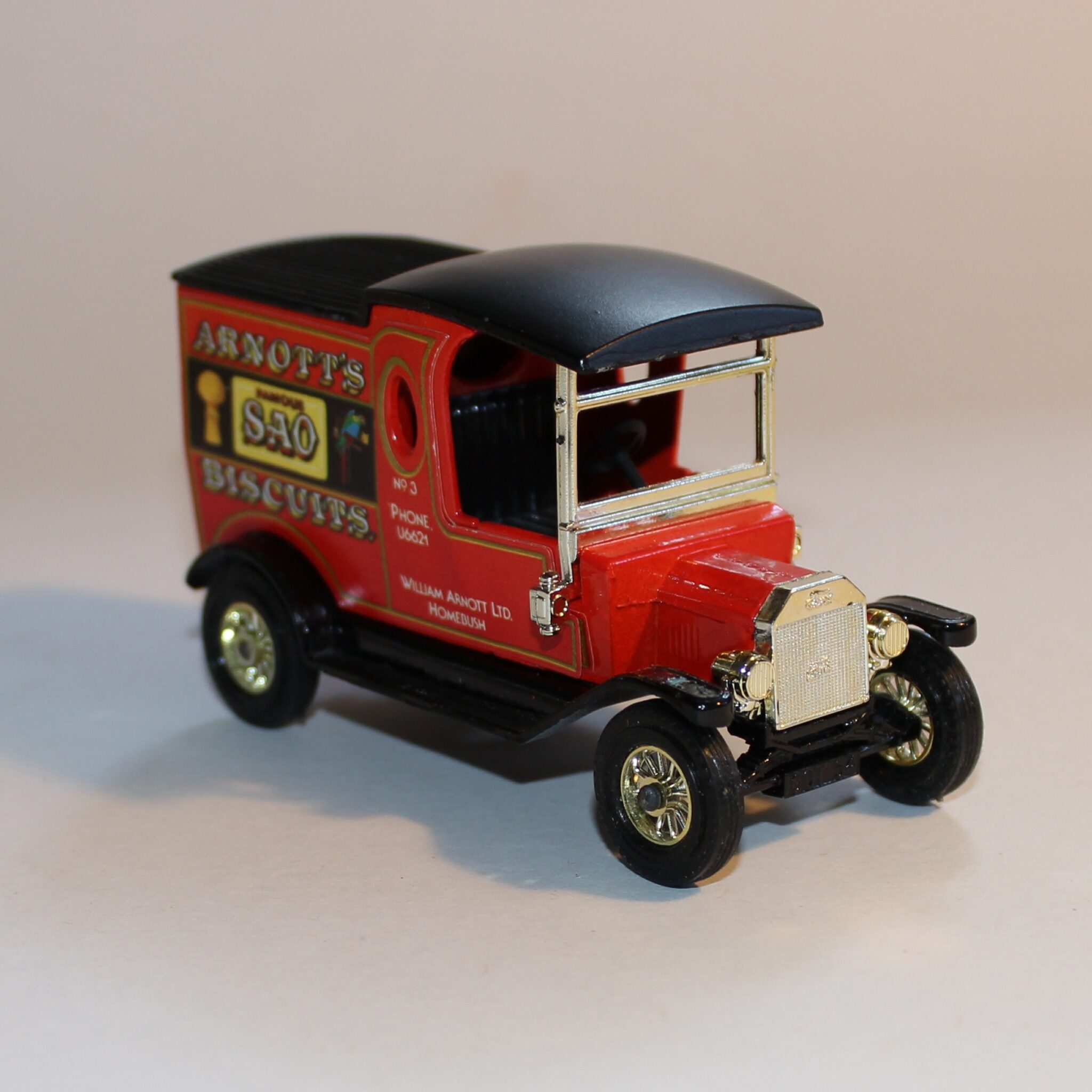 Matchbox Yesteryear Y Ford Model T Arnotts Van Antique Toy World