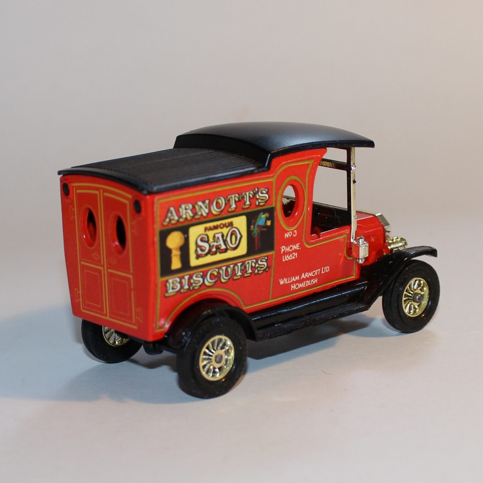 Matchbox Yesteryear Y Ford Model T Arnotts Van Antique Toy World