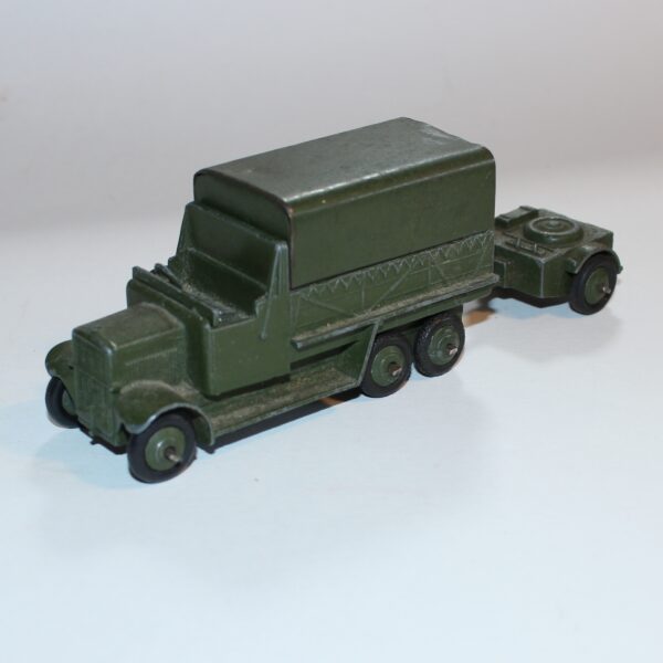 Dinky Toys 151b 6 Wheeled Army Transport Wagon 162b Ammo Trailer