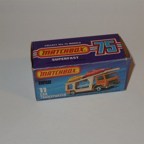 Matchbox Superfast 11 Bedford Car Transporter Mint Boxed