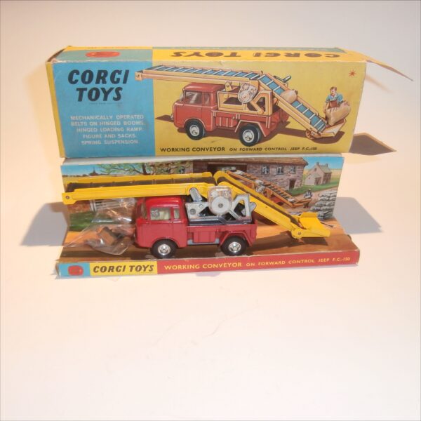 Corgi Toys 64 Conveyor on Forward Control Jeep with Box