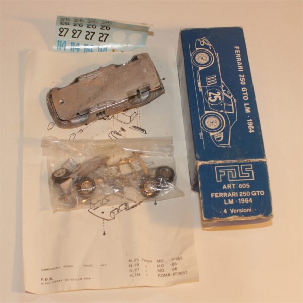 FDS Automodelli Metal Kit Ferrari 250 GTO LM 1964 1:43