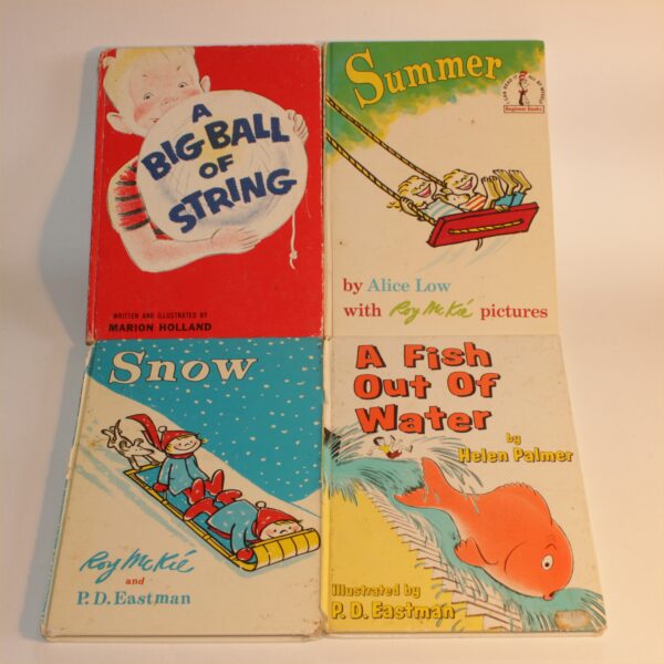 Selection of 4 x 1960 published Dr Suess Books