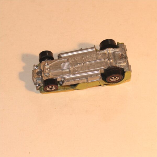 Mattel Hot Wheels 1973 Hiway Robber Lime Hong Kong Capped Rear Wheels Loose