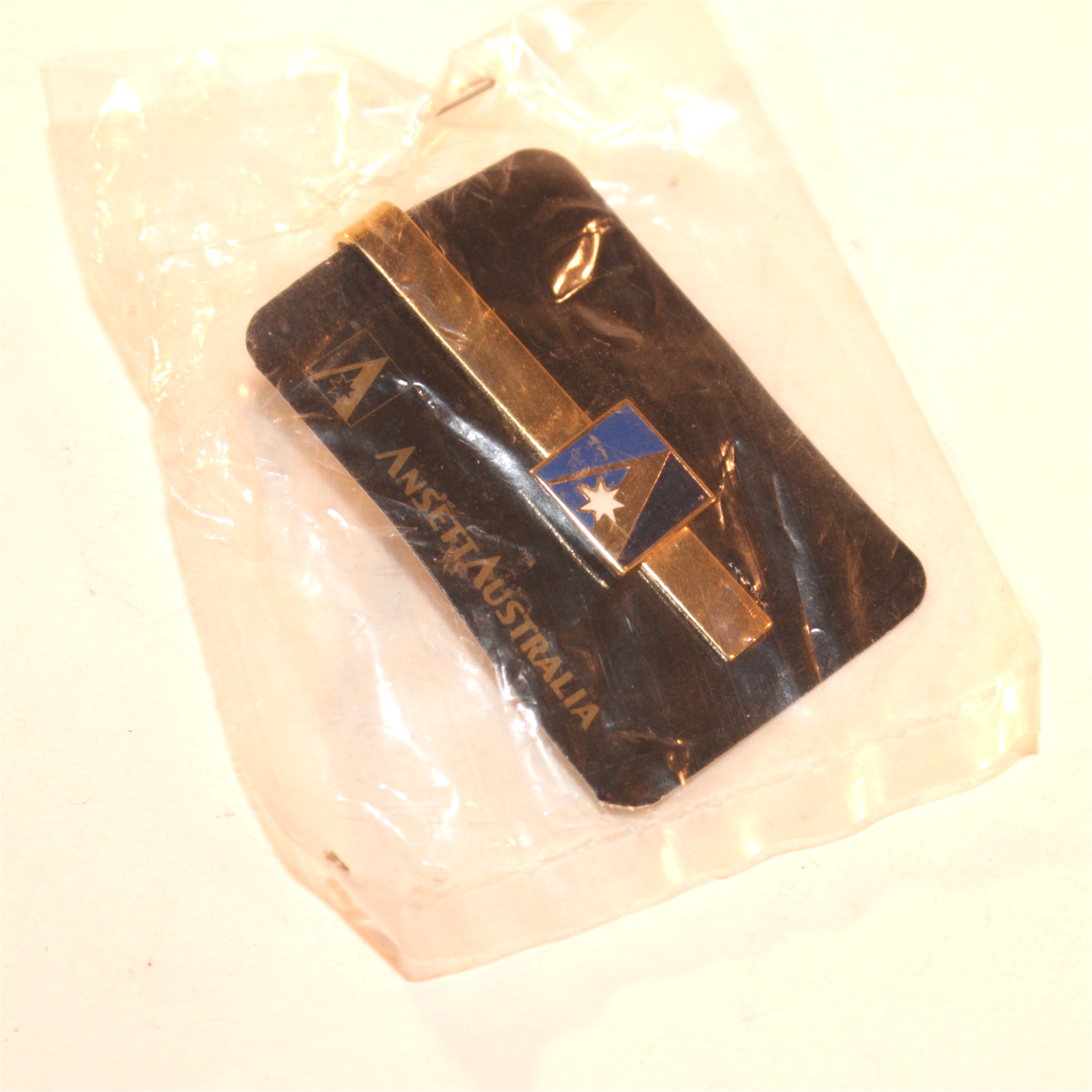 Ansett Airlines Australia Tie Clip Bagged As New
