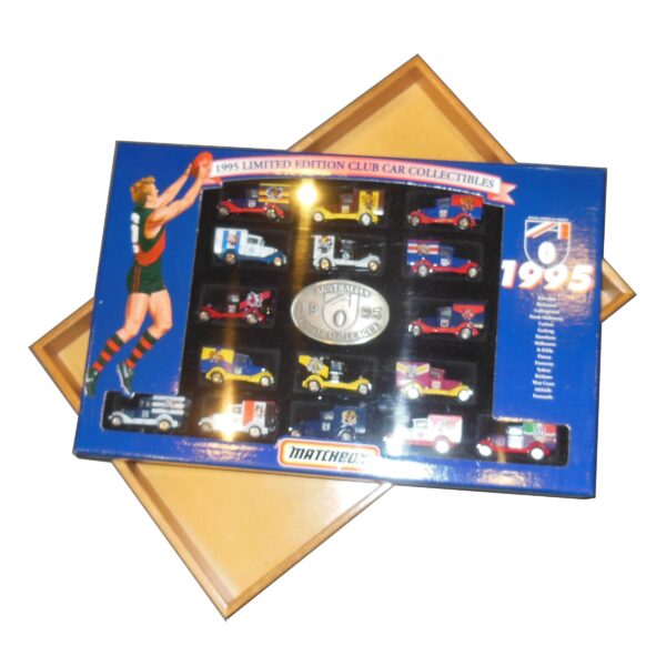 Matchbox 1995 AFL Australian Football Model A Ford Vans MB38AFL017 Display Case