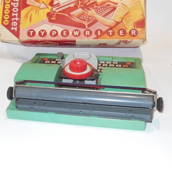 Mettoy Reporter Model 4314 Plastic & Metal Typewriter