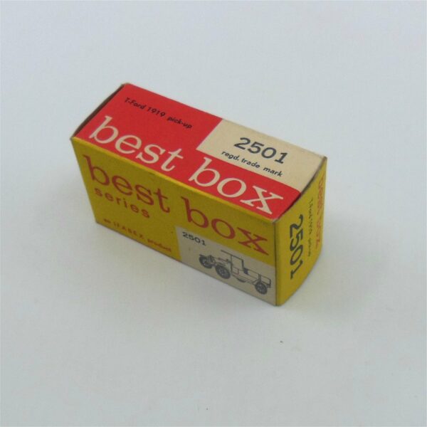 IFABEX Best Box Series 2501 Model T Ford 1919 Pick Up Empty Original Box