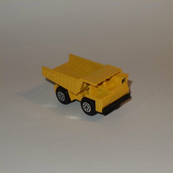 Matchbox Lesney 58f Faun Dump Truck Yellow Superfast 1976 Mint in Original Box