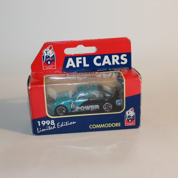 Matchbox 1998 Holden Commodore AFL Team Car Port Adelaide Power