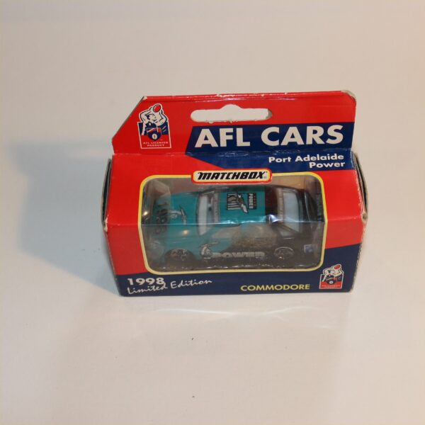 Matchbox 1998 Holden Commodore AFL Team Car Port Adelaide Power