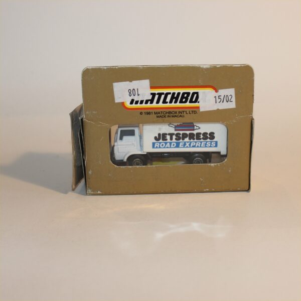 Matchbox MB72 Delivery Truck Jetspress Road Express 1981