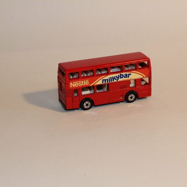 Matchbox Lesney 17g Leyland London Bus Nestle Milky Bar Superfast 1982 Mint Box