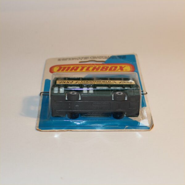 Matchbox Lesney 17g Leyland Bus Chesterfield Centenary Superfast 1982